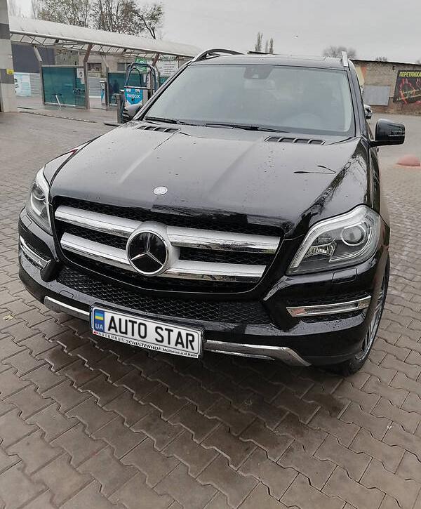 Автомобильный коврик в багажник Mercedes GL (X166) 2012-/GLS 2016- (Avto-Gumm)